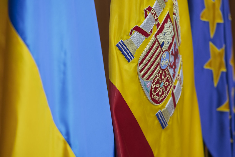 La ministra de Defensa reafirma la ayuda a Ucrania cuando se cumplen cuatro años del inicio de la guerra