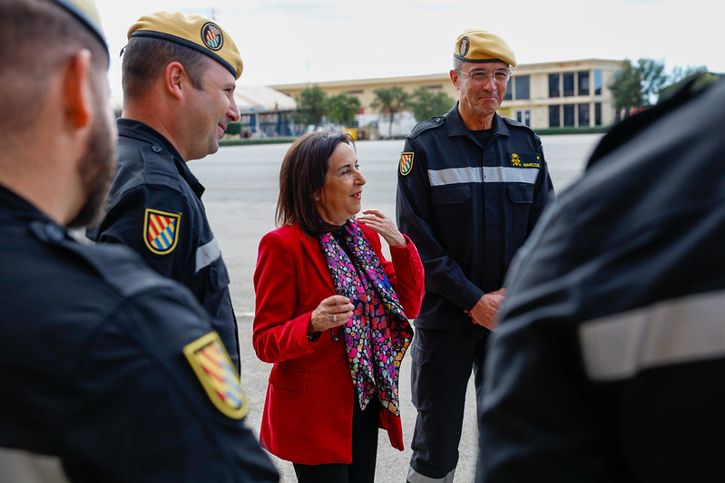 Margarita Robles: “Cada emergencia demuestra que la UME no tiene límites”
